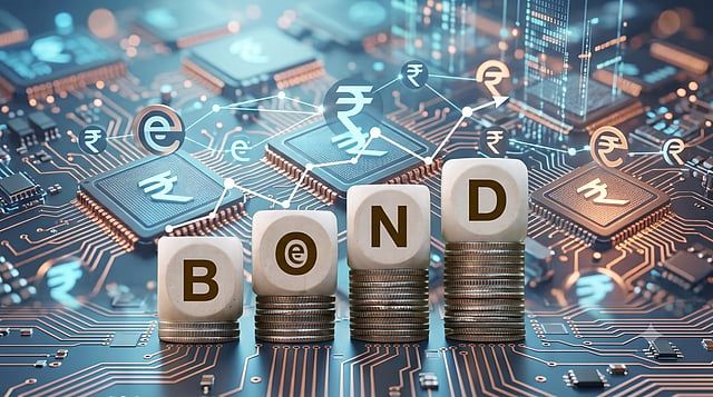 Illustration representing Demat 2.0 and tokenised bonds in India